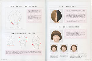顔と髪をつなぐ造形学